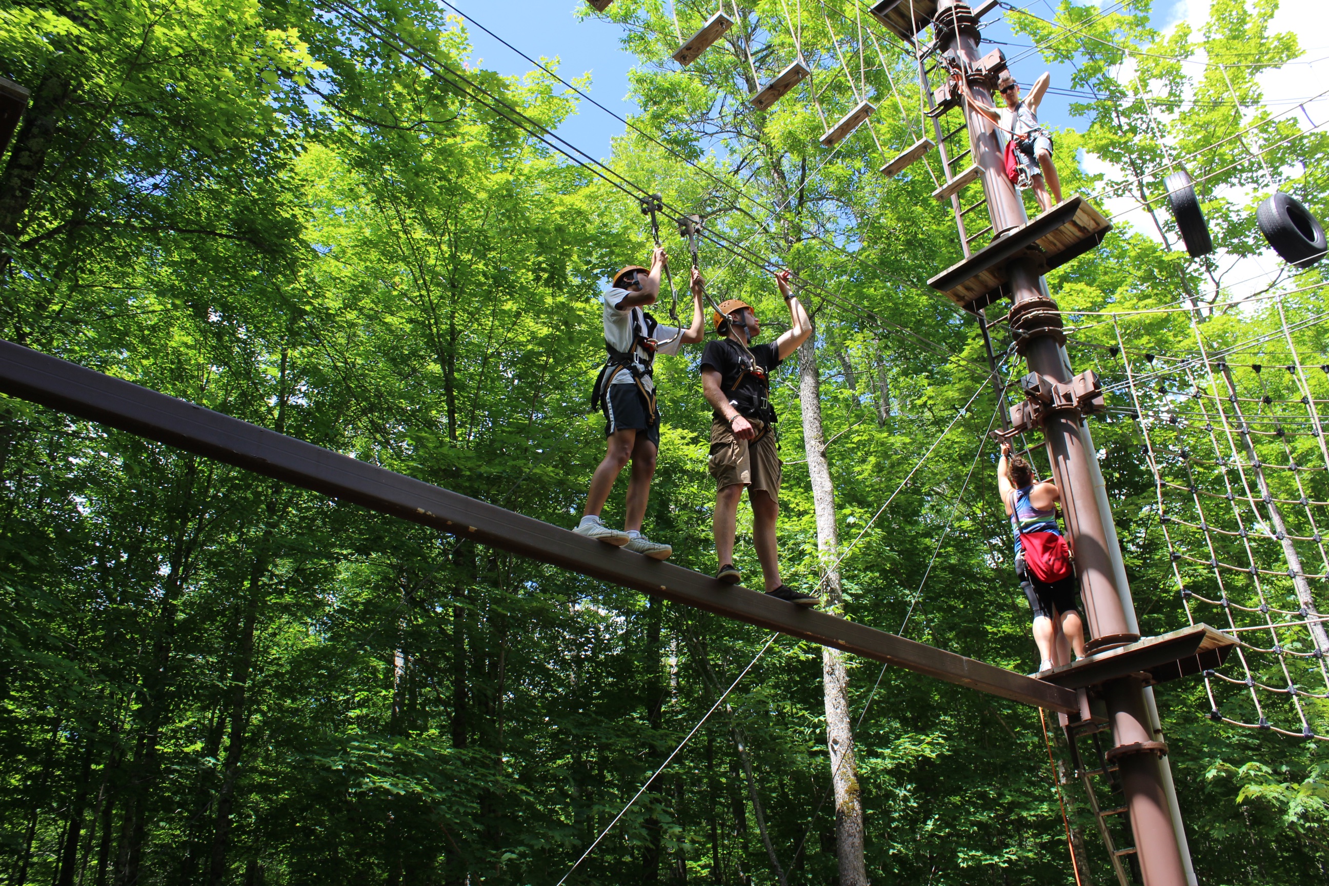 High & Low Ropes Covenant Point Bible Camp – Christian camp for